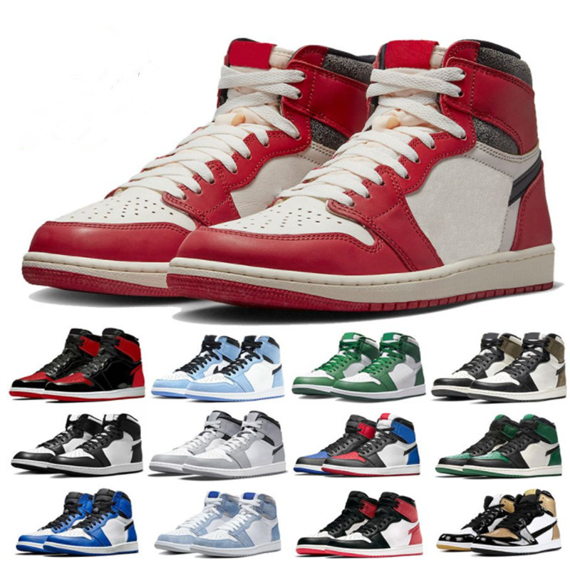 Jumpman 1 retro 1s Mens basketball shoes 2023 Hot sneakers Lost and Found Starfish Taxi Stage Haze Bred Patent Panda Chicago Smoke Grey, 018
Jumpman 1 retro 1s Mens basketball shoes 2023 Hot sneakers Lost and Found Starfish Taxi Stage Haze Bred Patent Panda Chicago Smoke Grey, 018