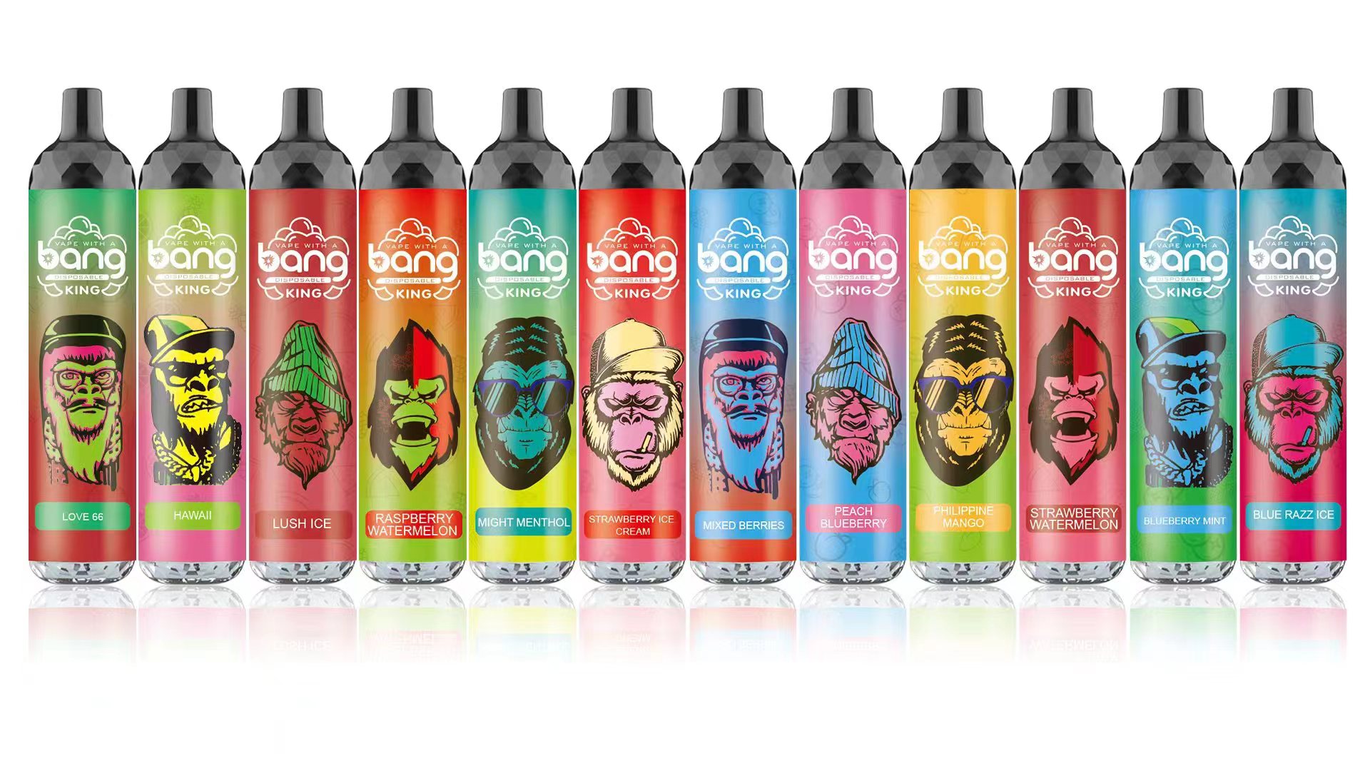 Bang king 6000 Puffs Disposable E cigarettes 850mAh Rechargeable Battery Vaporizer 14ml Pre Filled Mesh Coil Pods Cartridge vape vs puff 2800 1600 800 elves 5000
Bang king 6000 Puffs Disposable E cigarettes 850mAh Rechargeable Battery Vaporizer 14ml Pre Filled Mesh Coil Pods Cartridge vape vs puff 2800 1600 800 elves 5000