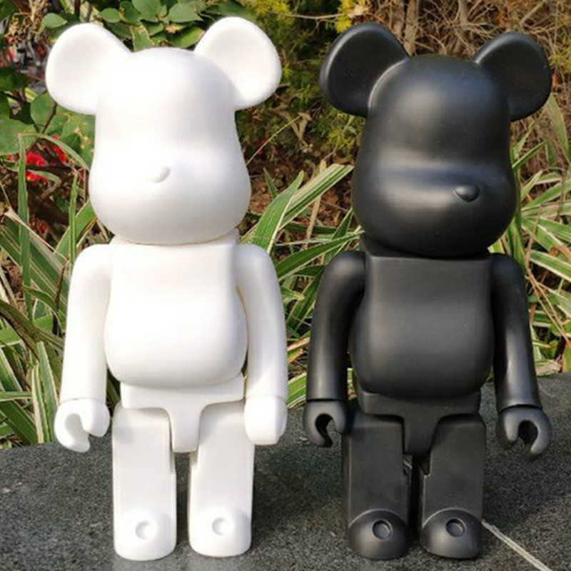Action Toy Figures 28cm 400 Bearbrick Bear Brick Action Figures Bear PVC Model Figures DIY Paint Dolls Kids Toys Children Birthday Gifts T230105, Black
Action Toy Figures 28cm 400 Bearbrick Bear Brick Action Figures Bear PVC Model Figures DIY Paint Dolls Kids Toys Children Birthday Gifts T230105, Black