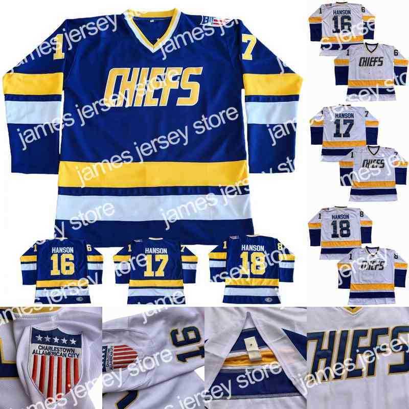 College Hockey Wears Thr Hanson Brothers Charlestown Hockey Jerseys #16 Jack #17 Steve #18 Jeff SlapShot Movie Jerseys Stitched, 16 white
College Hockey Wears Thr Hanson Brothers Charlestown Hockey Jerseys #16 Jack #17 Steve #18 Jeff SlapShot Movie Jerseys Stitched, 16 white