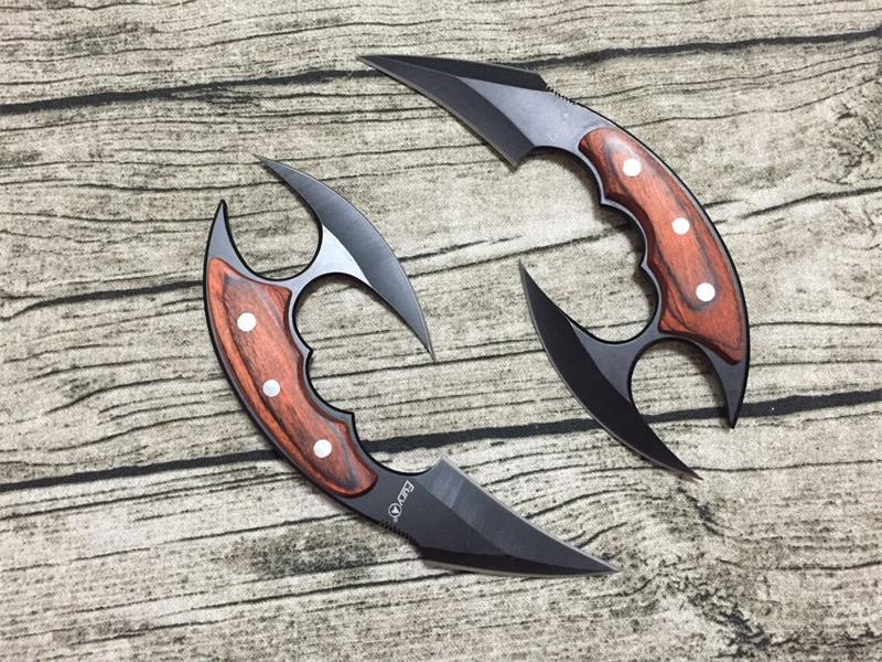 Fury7 dual purpose Claw Knife 440 Blade wood handle Outdoor camping EDC tools Karambits knives
Fury7 dual purpose Claw Knife 440 Blade wood handle Outdoor camping EDC tools Karambits knives