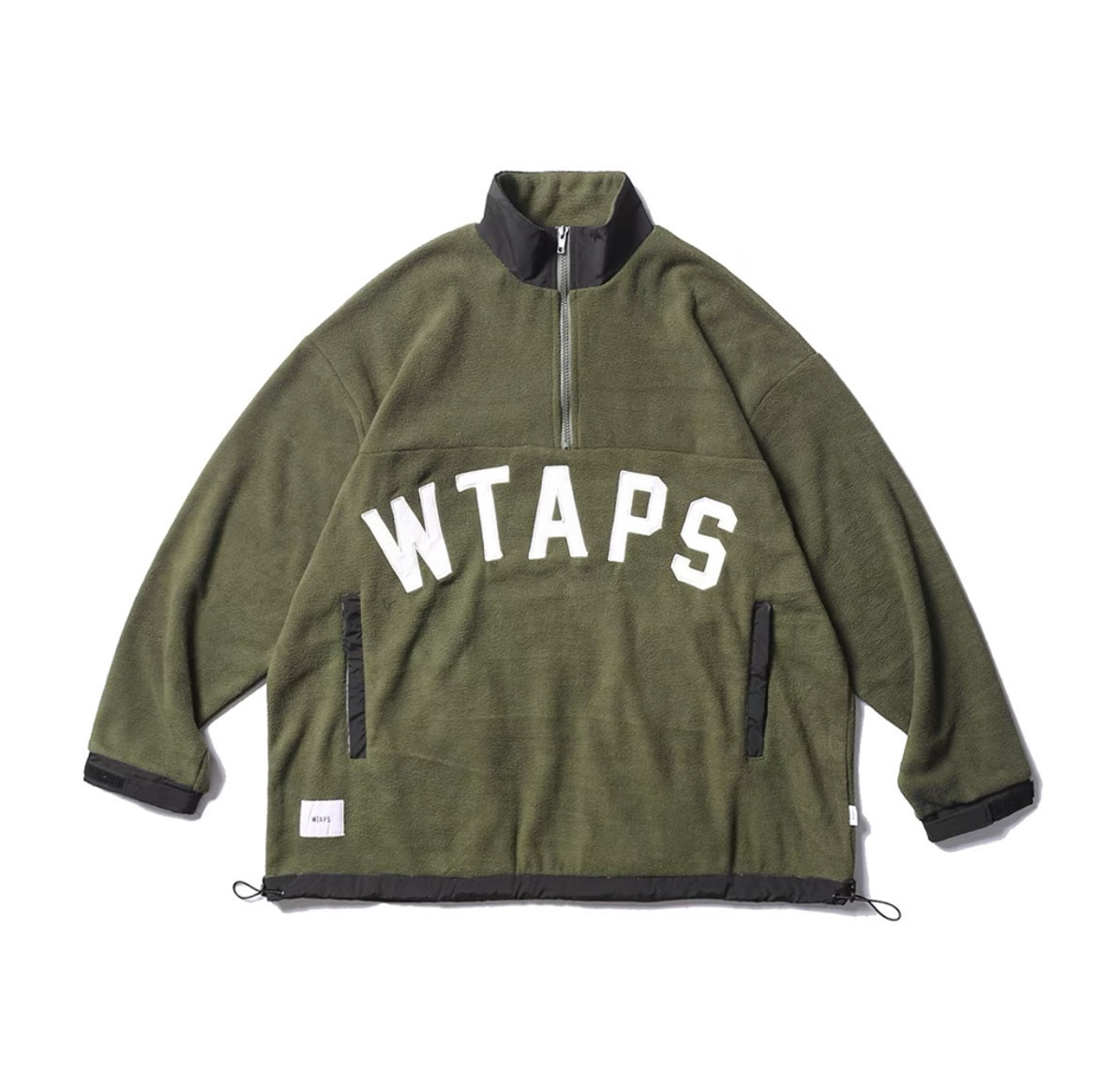 Men s Down Parkas 2023 WTAPS PLAYER 02 JACKET Hifg Quality Half zip fleece pullover jacket WY735 230106