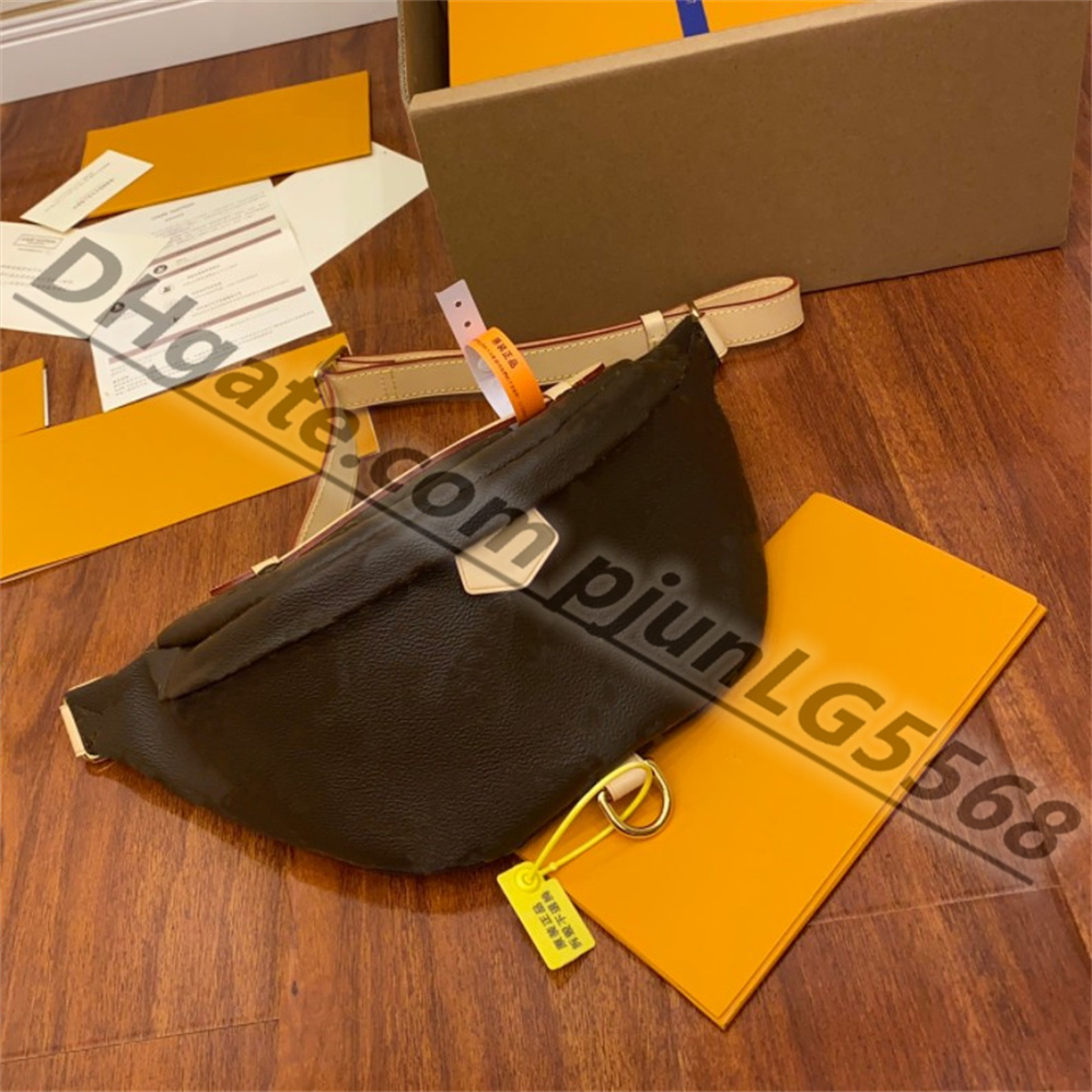 HighNewest Stlye Famous bags Bumbag Cross Body fashion Shoulder Bag brown Waist Bags Bum Unisex Waists Bags