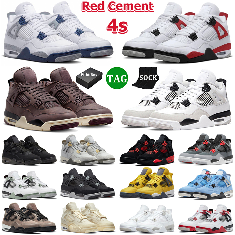 With Box 4s Men Basketball Shoes 4 Midnight Navy Red Cement Thunder Military Black Cat Lightning University Blue Oil Green Mens Women, 35
With Box 4s Men Basketball Shoes 4 Midnight Navy Red Cement Thunder Military Black Cat Lightning University Blue Oil Green Mens Women, 35