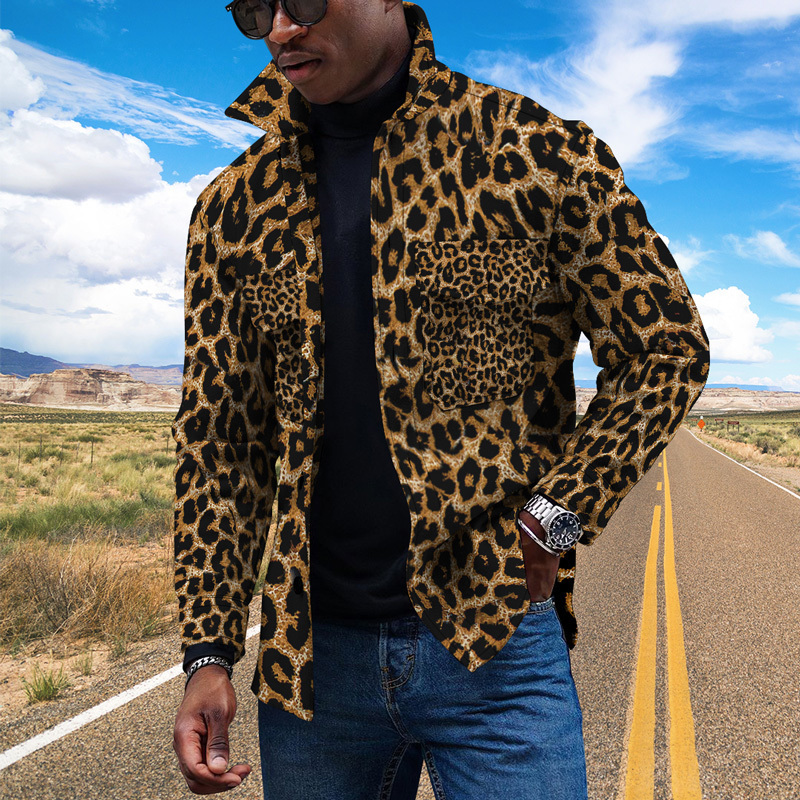 Men s Jackets Fashion Autumn Winter 3D Print Warm Casual 230106