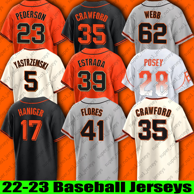 23 Joc Pederson 41 Wilmer Flores Baseball Jersey Mitch Haniger Michael Conforto Thairo Estrada Mike Yastrzemski Jerseys Brandon Crawford Luis Gonzalez Logan Webb, Man custom jersey (jr)
23 Joc Pederson 41 Wilmer Flores Baseball Jersey Mitch Haniger Michael Conforto Thairo Estrada Mike Yastrzemski Jerseys Brandon Crawford Luis Gonzalez Logan Webb, Man custom jersey (jr)