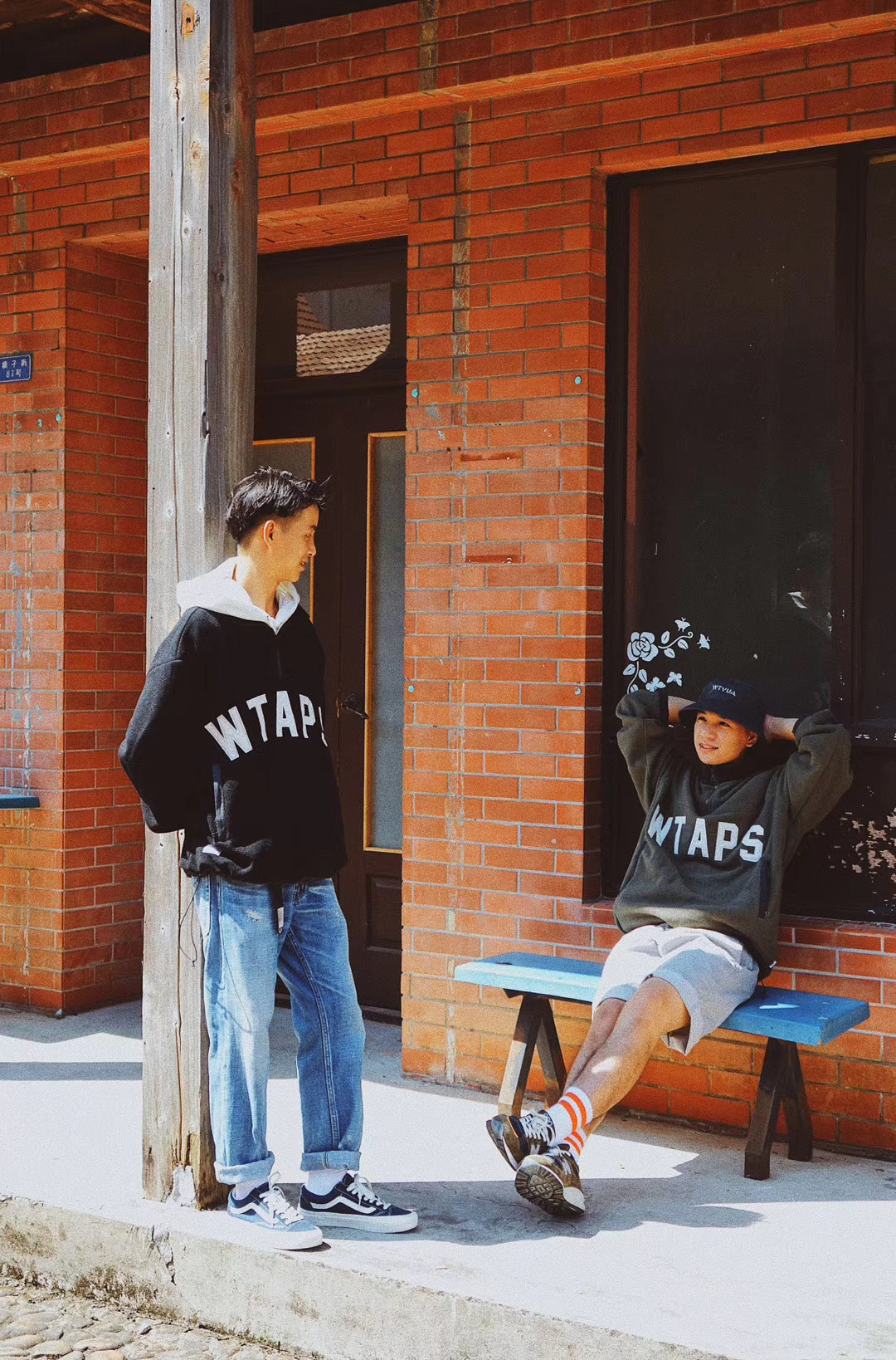 Men s Down Parkas 2023 WTAPS PLAYER 02 JACKET Hifg Quality Half zip fleece pullover jacket WY735 230106