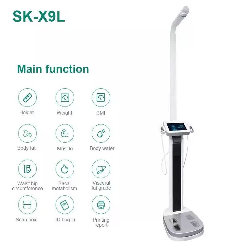 Weight Scales 8 Electrode Biochemistry 3D Measure Composition BMI Analysis Digital Body Scale Lipid Composition analyzer impedance Analytical Instrume