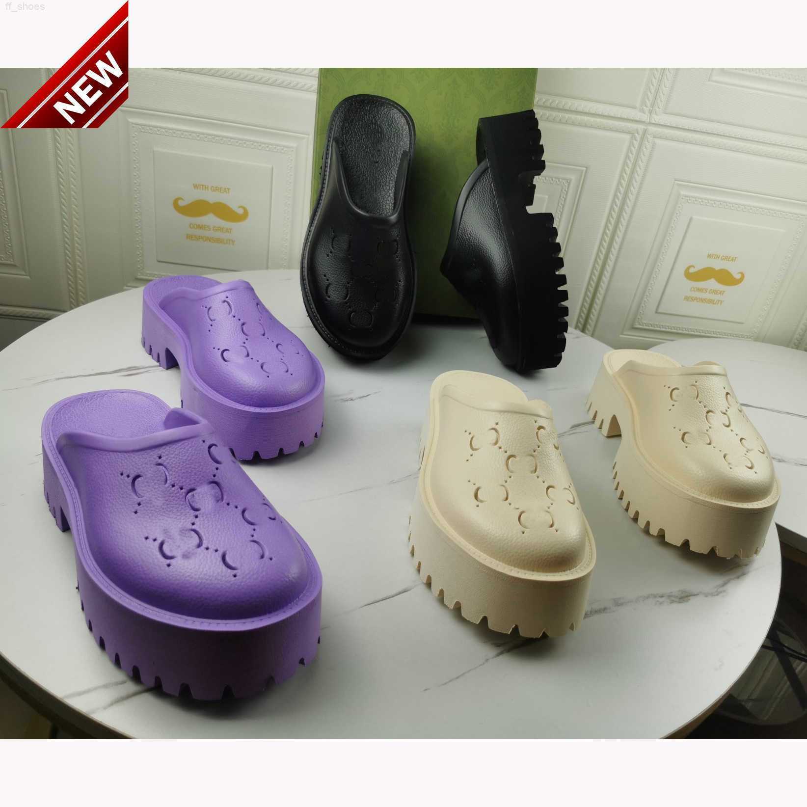 2023 Designer Women Hole Slippers Mens Rubber Sandals 5CM/2.5CM Luxury Thick Bottom EVA Shoes Summer Beach Increased Platform Non-Slip Casual, White 5cm high heel
2023 Designer Women Hole Slippers Mens Rubber Sandals 5CM/2.5CM Luxury Thick Bottom EVA Shoes Summer Beach Increased Platform Non-Slip Casual, White 5cm high heel
