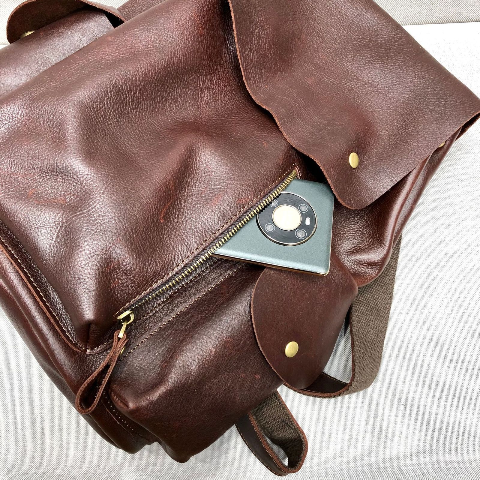 School Bags Genuine Leather Backpack For Women Pockets Soft Travel Back Packs High Quality Large Mochilas Trip Shoulders 230106