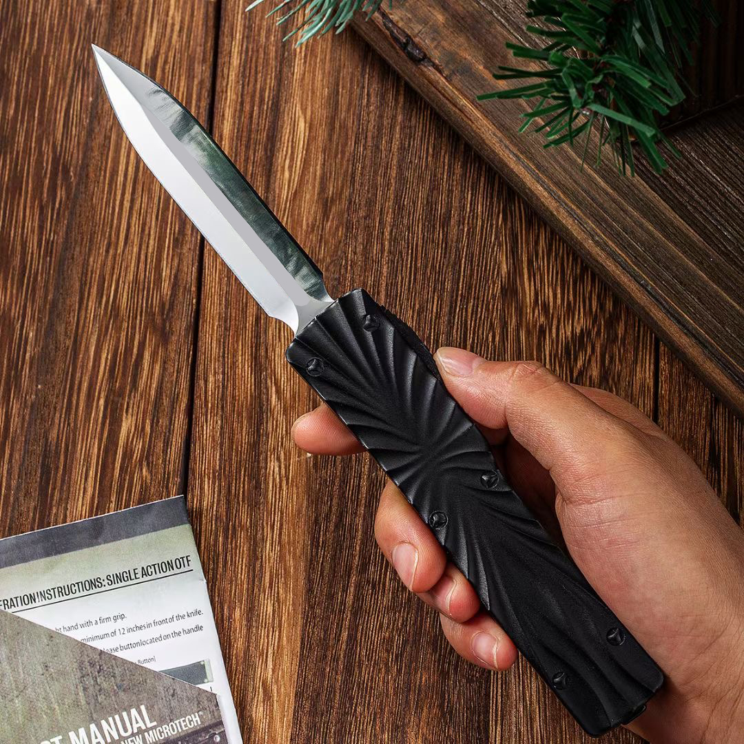 MT-tech 185-10S Attacker Glykon AUTO Knife D2 blade T6 Aluminum handle Automatic Pocket Knives EDC Outdoor Combat Troo-Don UT88 Tools
MT-tech 185-10S Attacker Glykon AUTO Knife D2 blade T6 Aluminum handle Automatic Pocket Knives EDC Outdoor Combat Troo-Don UT88 Tools