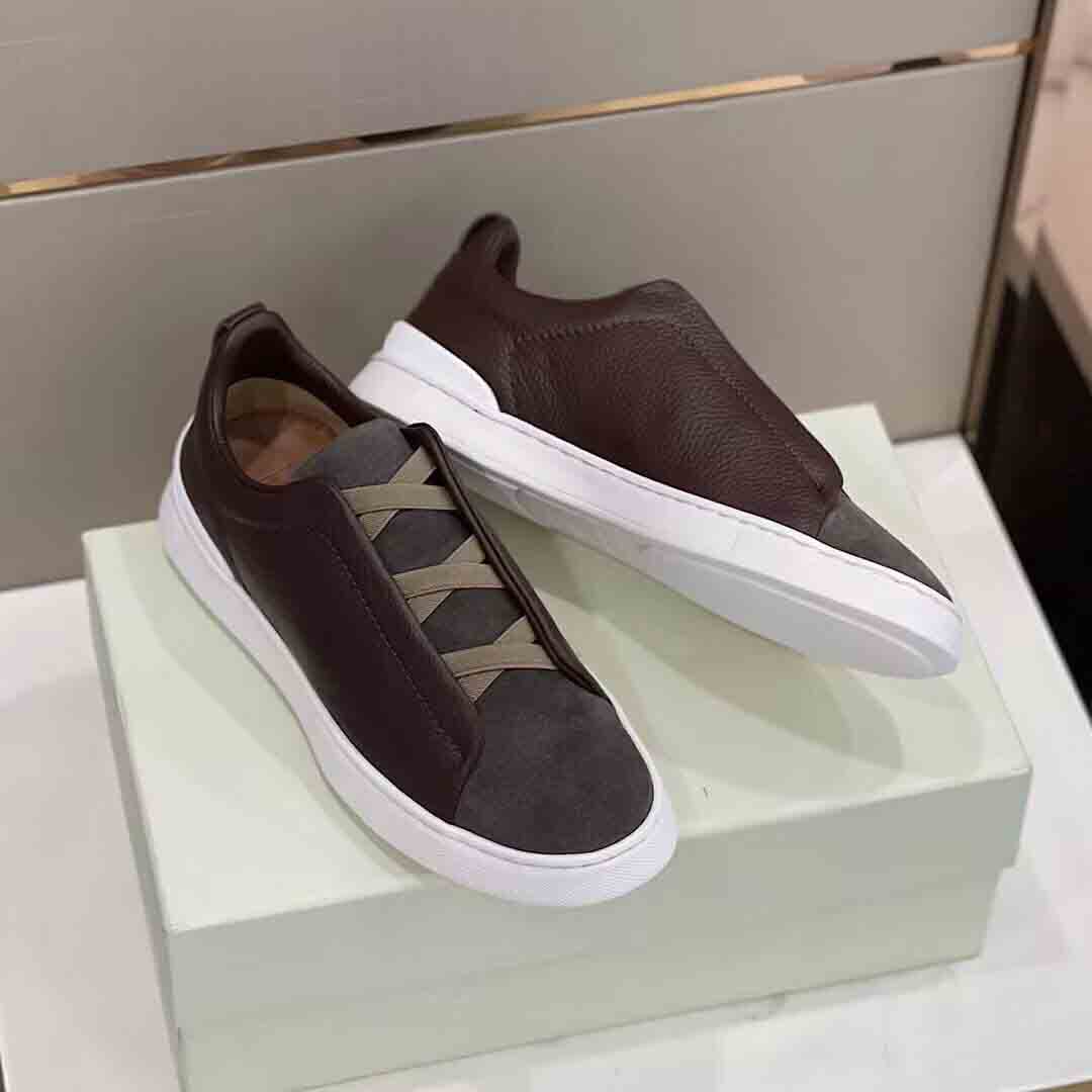 Men casual shoes Zeg low top sneaker calfskin leather Triple stitch light shoes luxury design trainer with box 38-45
Men casual shoes Zeg low top sneaker calfskin leather Triple stitch light shoes luxury design trainer with box 38-45