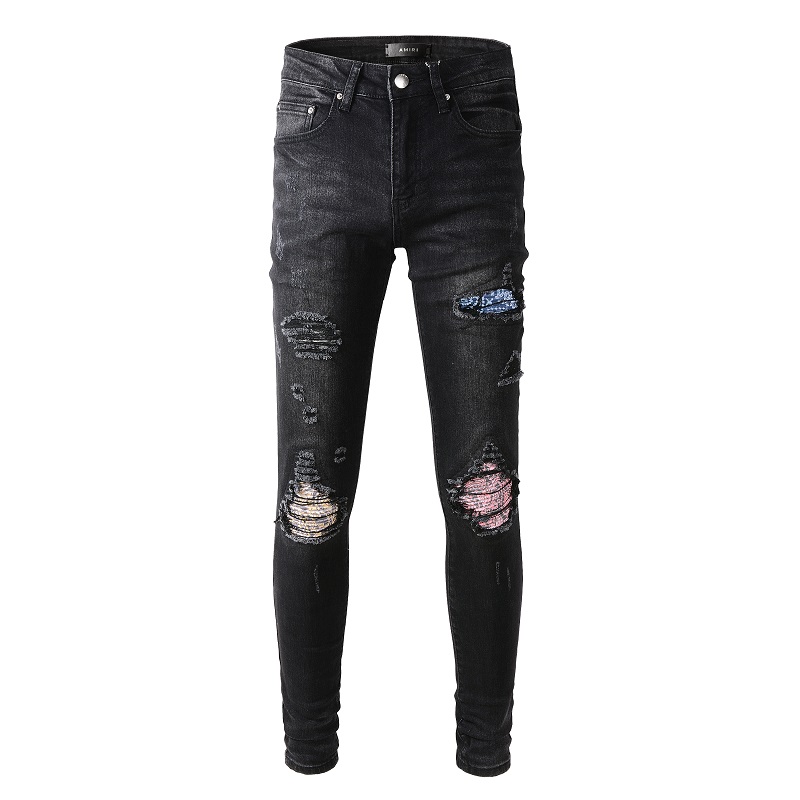 Ripped Designer Jeans Distressed 20SS Mens Biker Slim Fit Motorcycle Denim For Men Fashion jean Mans Pants pour hommes HPOW, 843
Ripped Designer Jeans Distressed 20SS Mens Biker Slim Fit Motorcycle Denim For Men Fashion jean Mans Pants pour hommes HPOW, 843