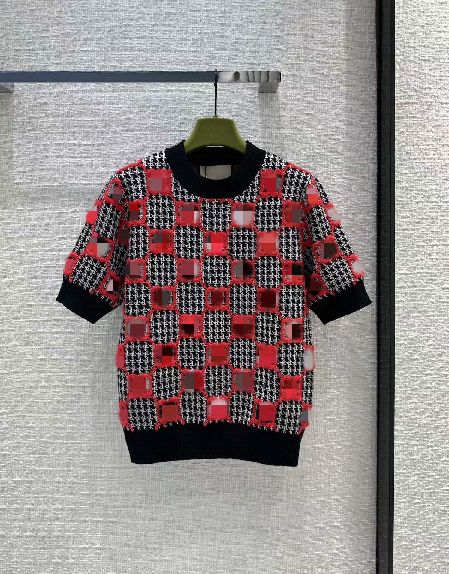 Women' Sweaters 2023 New Spring Summer O Neck Short Sleeve Print High End Jacquard Pullover Designer Sweater 0107-3, Picture color
Women' Sweaters 2023 New Spring Summer O Neck Short Sleeve Print High End Jacquard Pullover Designer Sweater 0107-3, Picture color