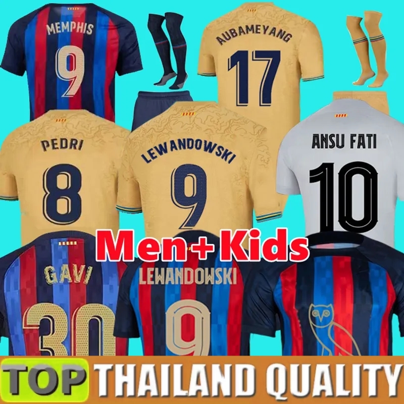 22/23 LEWANDOWSKI ANSU FATI Soccer Jerseys 2022 FERRAN ADAMA AUBA CHRISTENSEN O. DEMBELE PEDRI MEMPHIS DEST GAVI barcelona maillots football shirt kids kit uniform, 22 23 away aldult
22/23 LEWANDOWSKI ANSU FATI Soccer Jerseys 2022 FERRAN ADAMA AUBA CHRISTENSEN O. DEMBELE PEDRI MEMPHIS DEST GAVI barcelona maillots football shirt kids kit uniform, 22 23 away aldult