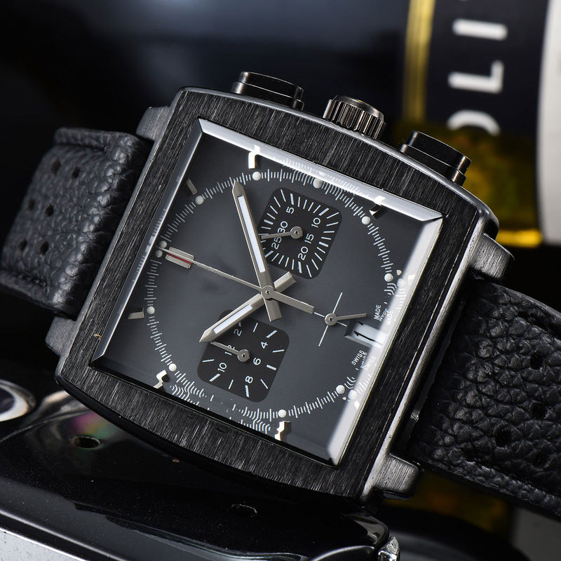 2022 Men's luxury Quartz Watch Casual Fashion Business Tank Square Multi-function Calendar Waterproof Leather Strap Watches, P00000005
2022 Men's luxury Quartz Watch Casual Fashion Business Tank Square Multi-function Calendar Waterproof Leather Strap Watches, P00000005