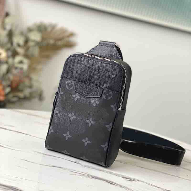 AVENUE SLING Designer Cross body Bags Fashion Classic Men Chest Bag genuine Leather Sporty Travel Casual Packs Outdoor Taigarama Shoulder Purse M30741, #1
AVENUE SLING Designer Cross body Bags Fashion Classic Men Chest Bag genuine Leather Sporty Travel Casual Packs Outdoor Taigarama Shoulder Purse M30741, #1