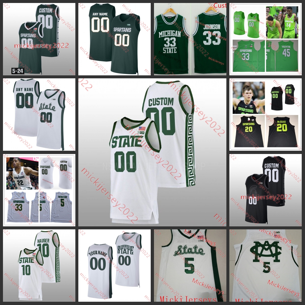 Joey Hauser Mady Sissoko Michigan State Basketball Jersey Tyson Walker Pierre Brooks II Malik Hall Steven Izzo A. J. Hoggard Michigan State Spartans Jerseys, Black
Joey Hauser Mady Sissoko Michigan State Basketball Jersey Tyson Walker Pierre Brooks II Malik Hall Steven Izzo A. J. Hoggard Michigan State Spartans Jerseys, Black