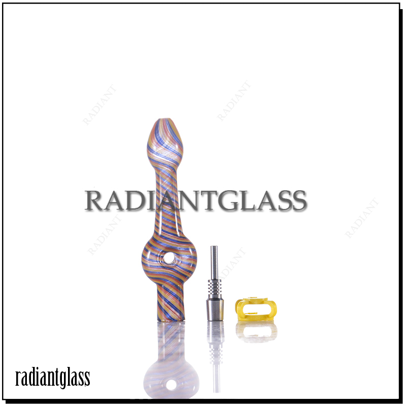 Multicolor Twist nector collector smoking accessories with 10mm titanium nail and 10mm clip glass hand tube 
Multicolor Twist nector collector smoking accessories with 10mm titanium nail and 10mm clip glass hand tube