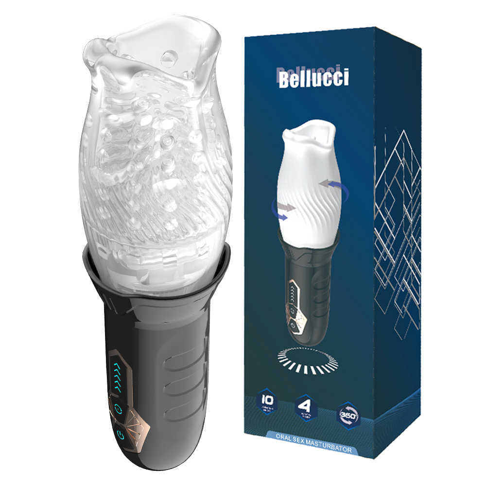Beauty Items Male Masturbators Automatic Sucking Rotation 10 Speed sexy Machine Electric for Men Cup Toys Adult 18