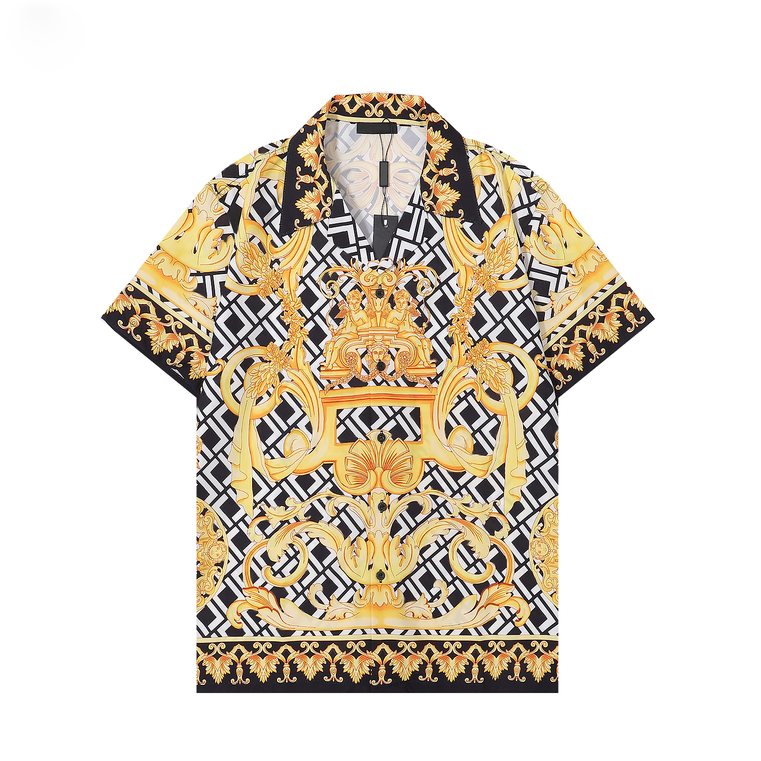 Men Designer Summer Shoort Sleeve Casual Shirts Beach Style Breathable Tshirts Tees Clothing FF2X, Customize
Men Designer Summer Shoort Sleeve Casual Shirts Beach Style Breathable Tshirts Tees Clothing FF2X, Customize