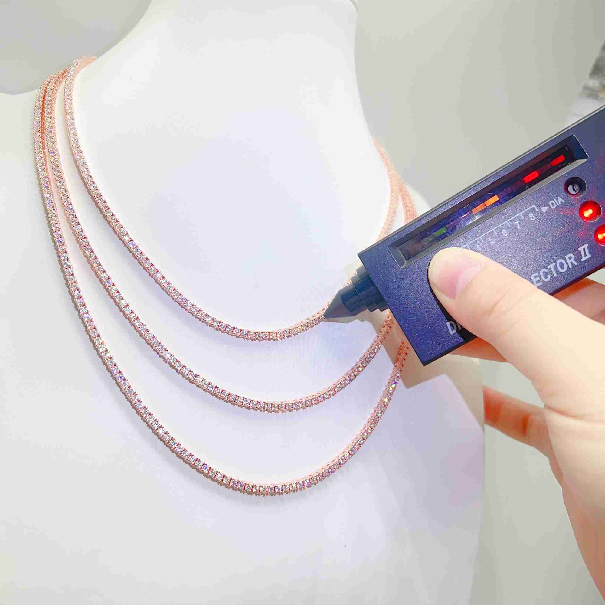 Fashion Jewelry Hip Hop 2mm Vvs Moissanite Baguette Necklace 925 Sterling Silver Tennis Chain
Fashion Jewelry Hip Hop 2mm Vvs Moissanite Baguette Necklace 925 Sterling Silver Tennis Chain