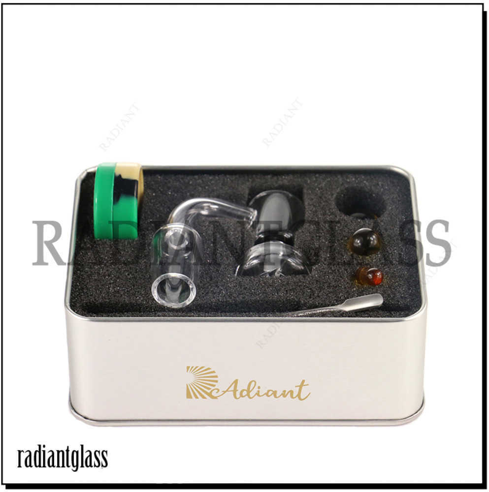 Smoking 14mm 18mm Quartz Banger Set Radiantglass 45 90 Degree Full Weld with Turp Slurper Silicone Container and Metal Nail for Glass Bong Dab Rig
Smoking 14mm 18mm Quartz Banger Set Radiantglass 45 90 Degree Full Weld with Turp Slurper Silicone Container and Metal Nail for Glass Bong Dab Rig