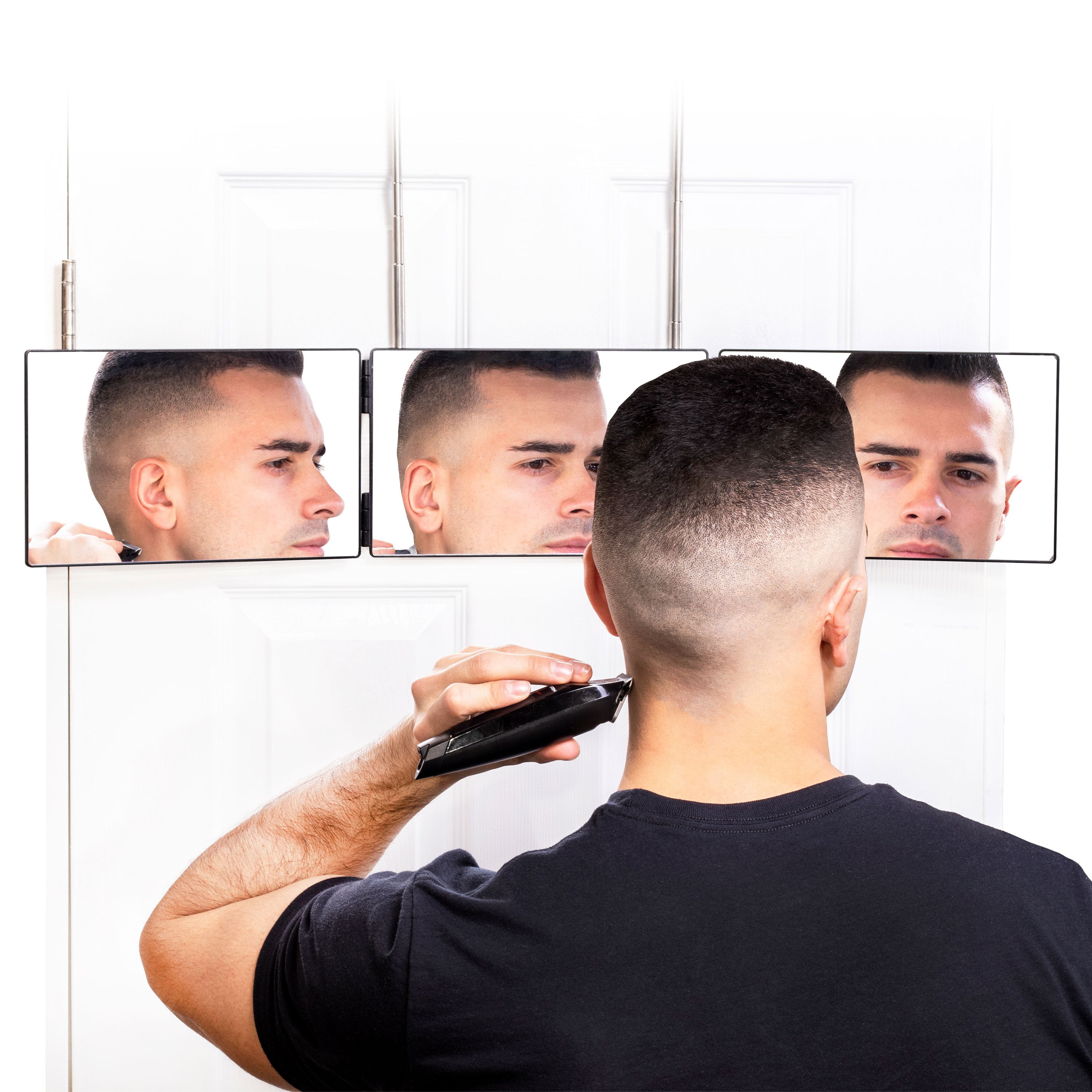SELF-CUT System 4.0 Portable Mini Travel Three Way Mirror for Perfect Self Grooming & Hair Cuts
SELF-CUT System 4.0 Portable Mini Travel Three Way Mirror for Perfect Self Grooming & Hair Cuts