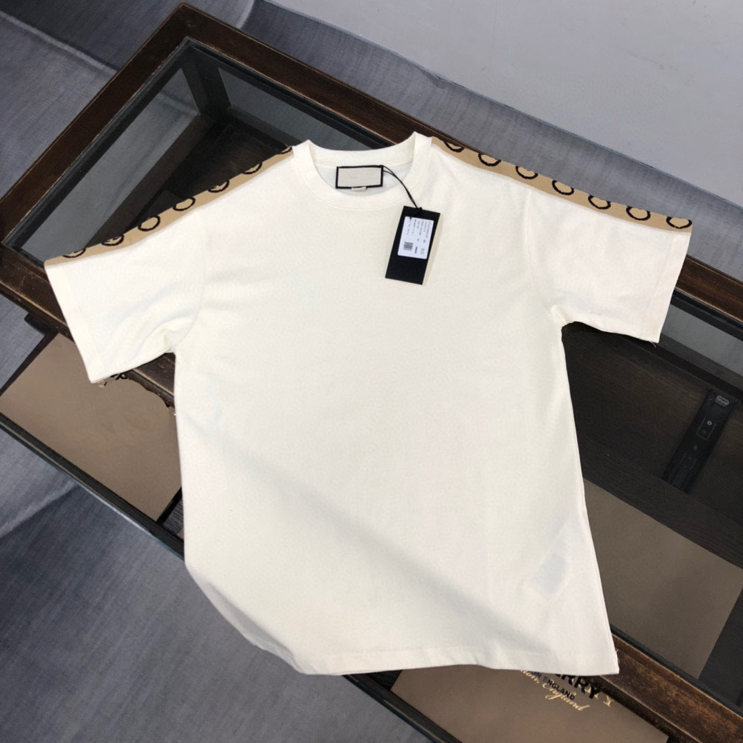 Men's Plus Tees & Polos Round neck embroidered and printed polar style summer wear with street pure cotton 2wfd