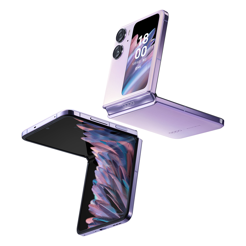 Original Oppo Find N2 Flip Foldable 5G Mobile Phone Smart 16GB RAM 512GB ROM Dimensity 9000 Plus 50MP NFC Android 6.8" 120Hz Screen Folding Finge