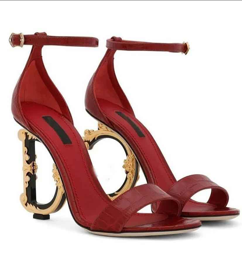 23s Elegant Bridal Sandals Wedding Pop Shoes Keira Sandals Heel Gold-plated Carbon Ankle Strap Summer High Heels Women's Walking With Box EU35-43, 104
23s Elegant Bridal Sandals Wedding Pop Shoes Keira Sandals Heel Gold-plated Carbon Ankle Strap Summer High Heels Women's Walking With Box EU35-43, 104
