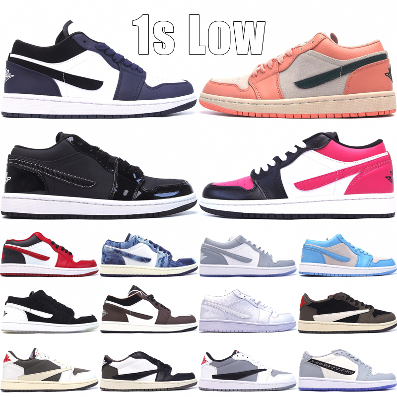 1 1s Low Basketball Shoes For Mens Womens Jumpmans Designer Trainers Midnight Navy Reverse Bred Wolf Grey Travis Scotts Outdoor Sneakers Size 36-45, #15 pinksicle
1 1s Low Basketball Shoes For Mens Womens Jumpmans Designer Trainers Midnight Navy Reverse Bred Wolf Grey Travis Scotts Outdoor Sneakers Size 36-45, #15 pinksicle