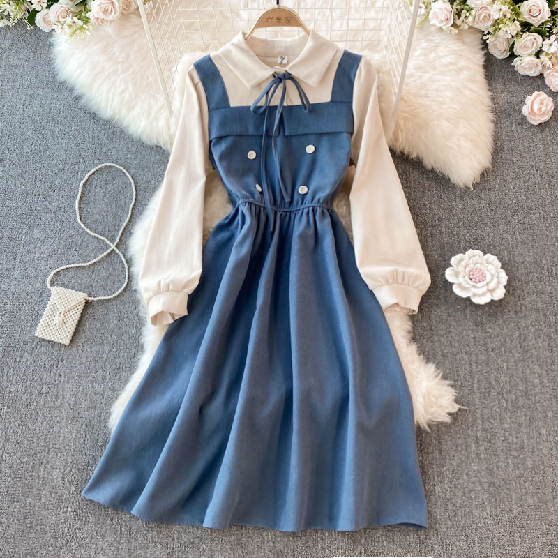 2023 Fashion A Line Casual Dresses Sexy Summer New arrive Above Knee Lace dress women Short sleeve Runway Vetidos Korean Two-piece Robe Contrast Peter French Vestido, Same as picture
2023 Fashion A Line Casual Dresses Sexy Summer New arrive Above Knee Lace dress women Short sleeve Runway Vetidos Korean Two-piece Robe Contrast Peter French Vestido, Same as picture
