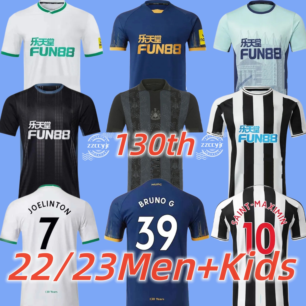 22 23 Newcastle 130th Soccer Jerseys 130 years BRUNO G. JOELINTON ISAK 2022 2023 NUFC Fans Player Version United MAXIMIN WILSON ALMIRON Football Shirt Mens Kids kit, 22 23 third adult epl 
22 23 Newcastle 130th Soccer Jerseys 130 years BRUNO G. JOELINTON ISAK 2022 2023 NUFC Fans Player Version United MAXIMIN WILSON ALMIRON Football Shirt Mens Kids kit, 22 23 third adult epl
