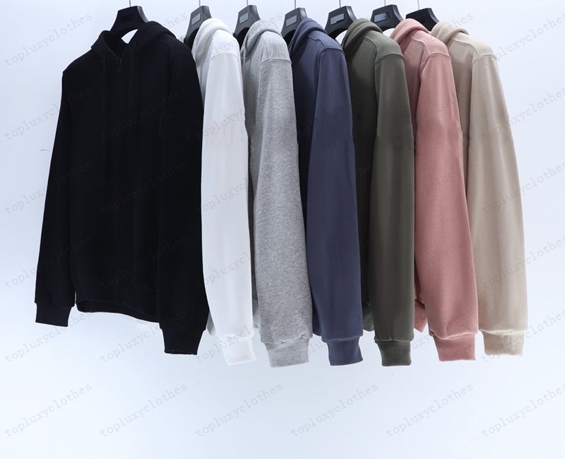 Hoodie spring and autumn new 60220 men and women designer zipper retro street quality loose couple sweatshirt