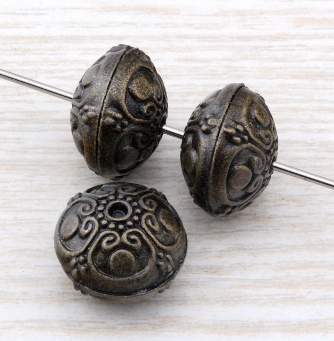 50PCS Alloy Antiqued Bronze Crafts Round Spacer Beads 16mm For Jewelry Making Bracelet Necklace DIY Accessorie1156617
50PCS Alloy Antiqued Bronze Crafts Round Spacer Beads 16mm For Jewelry Making Bracelet Necklace DIY Accessorie1156617