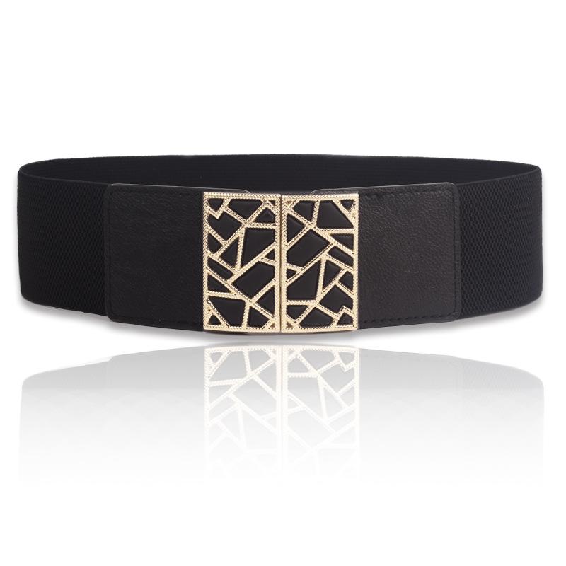 Belts Women Wide Belt Atmospheric Decorative Korean Version Waist Seal Elastic Waistband Makes It Slim And Fashionable 65 6cm, Black
Belts Women Wide Belt Atmospheric Decorative Korean Version Waist Seal Elastic Waistband Makes It Slim And Fashionable 65 6cm, Black