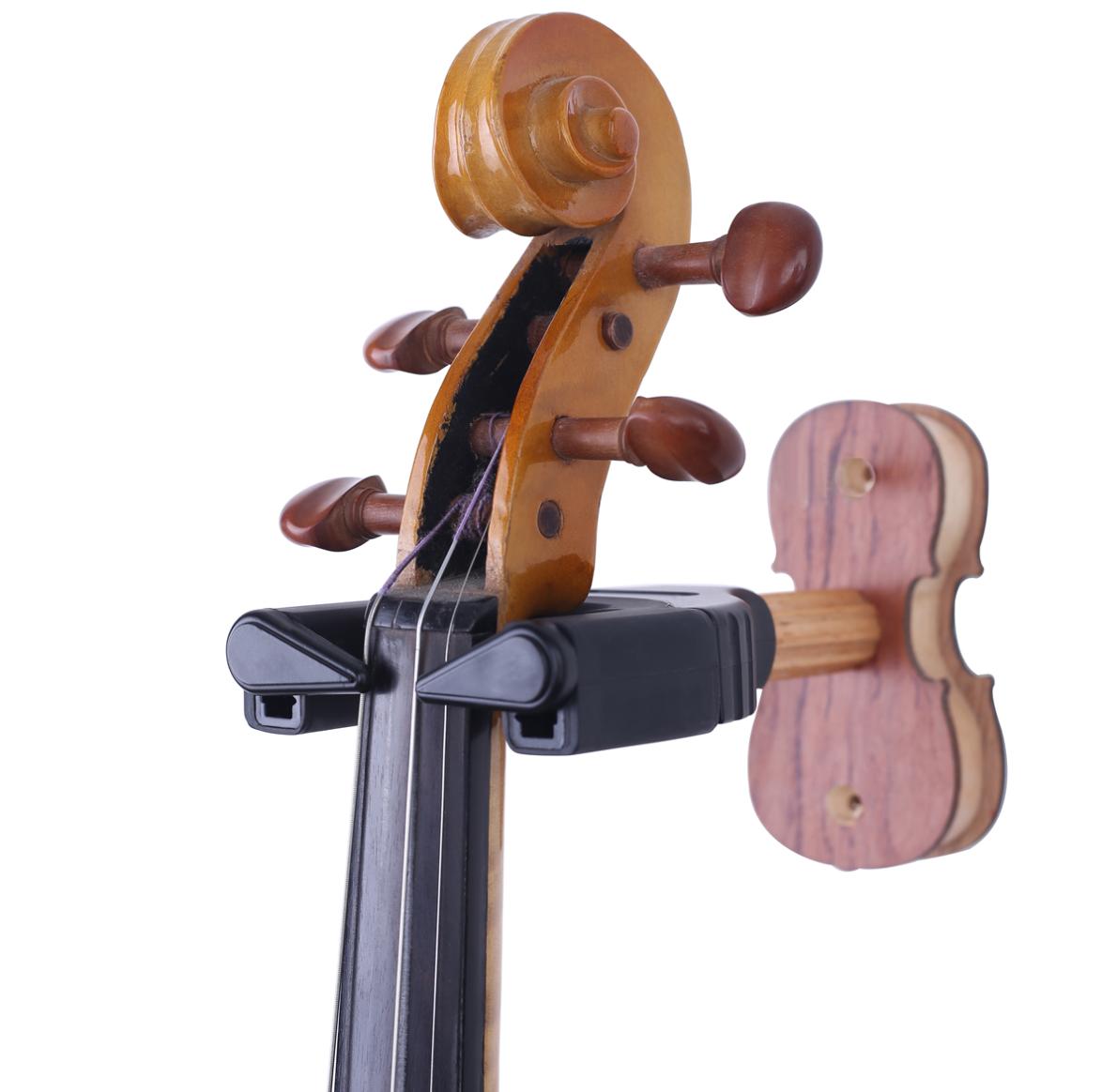 Violin viola Wall Hanger Auto Lock Safety Wooden Wall Mount Holder with Auto Lock Design Wood Base2 Colour5624896
Violin viola Wall Hanger Auto Lock Safety Wooden Wall Mount Holder with Auto Lock Design Wood Base2 Colour5624896