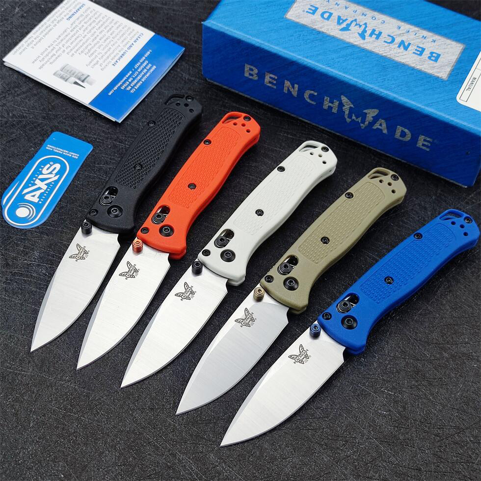 Mini Benchmade BM 533/533BK Bugout AXIS Folding Knife S30V Plain Blade Nylon Fiber Handles Pocket Tactical Knives Outdoor Camping Hunting EDC 535 533BK-2 TOOLS
Mini Benchmade BM 533/533BK Bugout AXIS Folding Knife S30V Plain Blade Nylon Fiber Handles Pocket Tactical Knives Outdoor Camping Hunting EDC 535 533BK-2 TOOLS