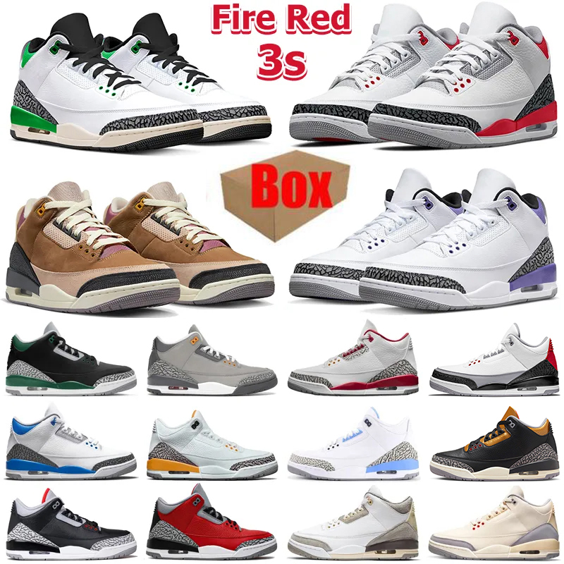 women mens jumpman 3 3s basketball shoes 2023 With Box Authentic Racer Blue A Ma Maniere Pine Green Georgetown Rust Pink jorda jorden 3s trainers sports sneakers