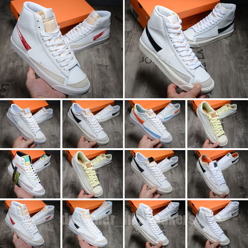 Blazes Mid 77 Vintage Blazers Jumbo Low Casual Shoes Men Women Black White Multi Color Indigo Pine Green University Blue Mens Trainers Designer Platform Sneakers, Color 11
Blazes Mid 77 Vintage Blazers Jumbo Low Casual Shoes Men Women Black White Multi Color Indigo Pine Green University Blue Mens Trainers Designer Platform Sneakers, Color 11