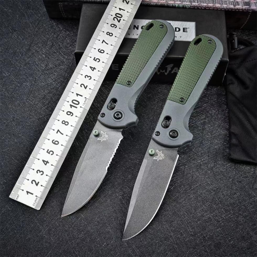 Benchmade Redoubt 430BK AXIS Folding Knife 3.55" CPM-D2 Graphite Blade Nylon Fiber Handles Pocket Tactical Knives Outdoor Camping Hunting 430 430SBK EDC Tools
Benchmade Redoubt 430BK AXIS Folding Knife 3.55" CPM-D2 Graphite Blade Nylon Fiber Handles Pocket Tactical Knives Outdoor Camping Hunting 430 430SBK EDC Tools