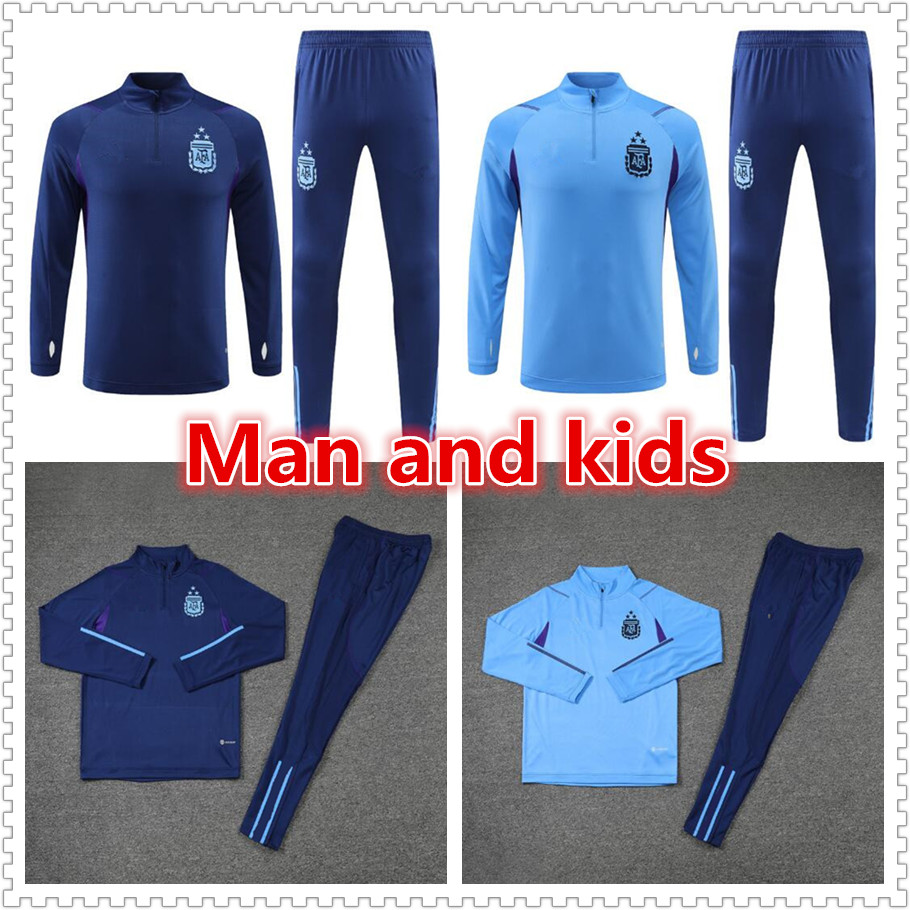3 star Argentina tracksuit 2022 2023 jacket MESSIS DI MARIA DYBALA DE PAUL J. ALVAREZ MARADONA Men and Kids
3 star Argentina tracksuit 2022 2023 jacket MESSIS DI MARIA DYBALA DE PAUL J. ALVAREZ MARADONA Men and Kids