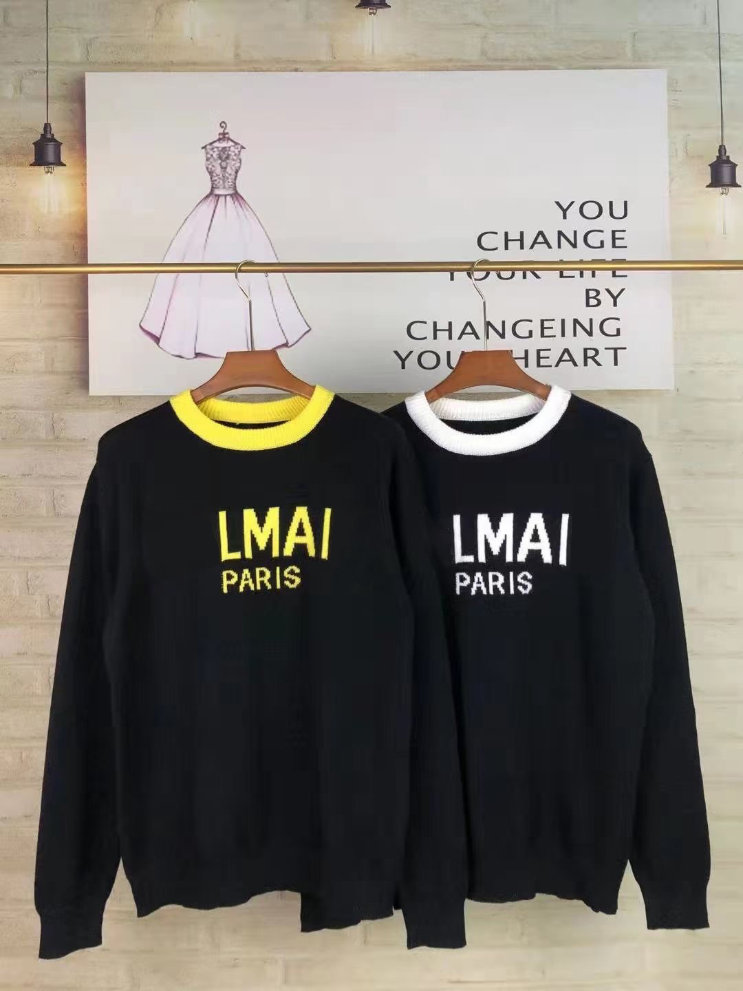 22ss designer sweater luxury men and women gradient jacquard letters men's Paris fashion top1 quality T-shirt street long sleeves Sweaters, Gray
22ss designer sweater luxury men and women gradient jacquard letters men's Paris fashion top1 quality T-shirt street long sleeves Sweaters, Gray