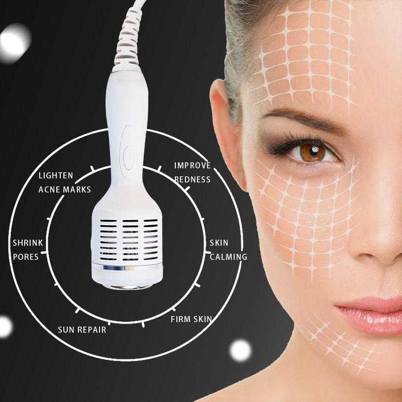2023 No-Needle Mesotherapy Device Skin Rejuvenation Solve Skin Problems Deeper Layer Mesogun Cool hammer Needle Free HF Hello Face