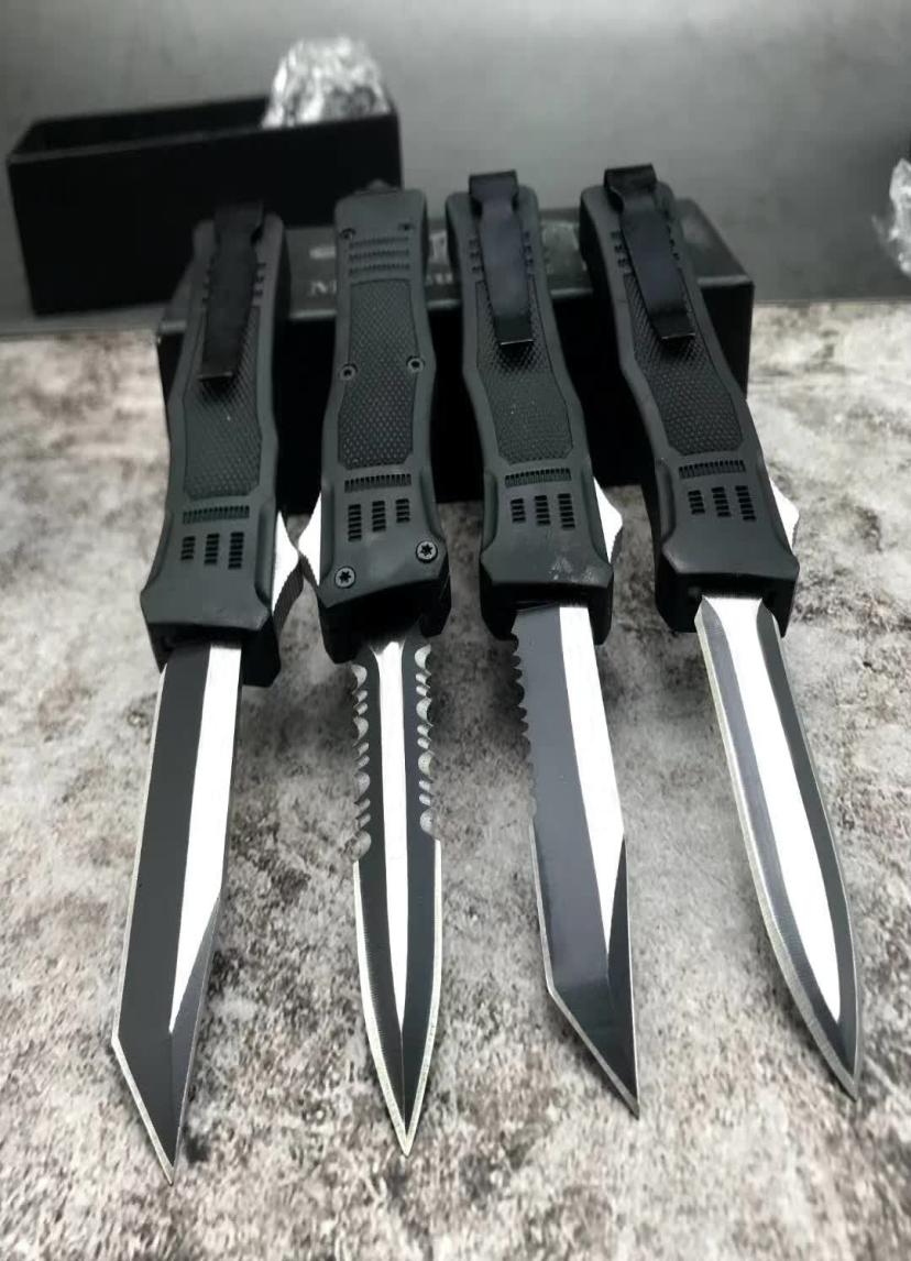 Black Troodon 616 AUTO Straight Out Knife Small Size 440 Blade Zinc Aluminum Alloy Handles Tactical Gear Fast Action Self Defense 4003914
Black Troodon 616 AUTO Straight Out Knife Small Size 440 Blade Zinc Aluminum Alloy Handles Tactical Gear Fast Action Self Defense 4003914
