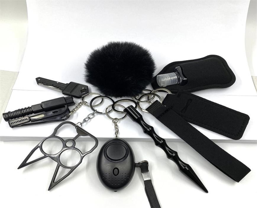 Self Defense Keychain Suit Personal for Girls Women Safety Key Ring with Hand Sanitizer Bottle Holder Pompom Whistle 2208185981161
Self Defense Keychain Suit Personal for Girls Women Safety Key Ring with Hand Sanitizer Bottle Holder Pompom Whistle 2208185981161