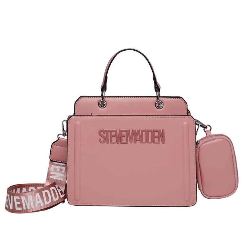 STEVE Shoulder Bags Designer Women Handbags Double Straps Crossbody Totes 2PCS Bag with Purses, Barbie powder
STEVE Shoulder Bags Designer Women Handbags Double Straps Crossbody Totes 2PCS Bag with Purses, Barbie powder