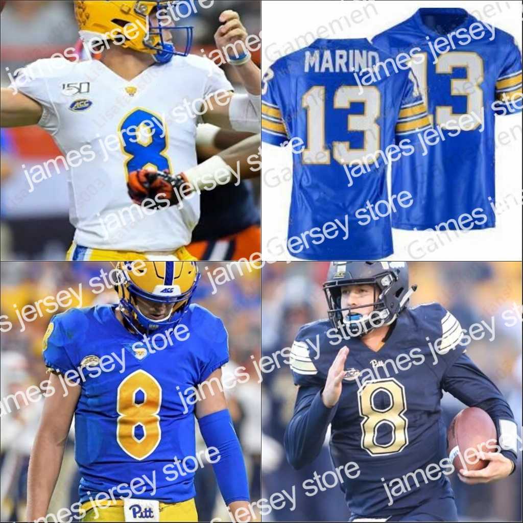 American College Football Wear NCAA ACC Pittsburgh Panthers Pitt Football stitched Jersey 8 Kenny Pickett 12 Paris Ford 13 Dan Marino 33 Tony Dorsett 97 Aaron Donald, White with 150th patch
American College Football Wear NCAA ACC Pittsburgh Panthers Pitt Football stitched Jersey 8 Kenny Pickett 12 Paris Ford 13 Dan Marino 33 Tony Dorsett 97 Aaron Donald, White with 150th patch