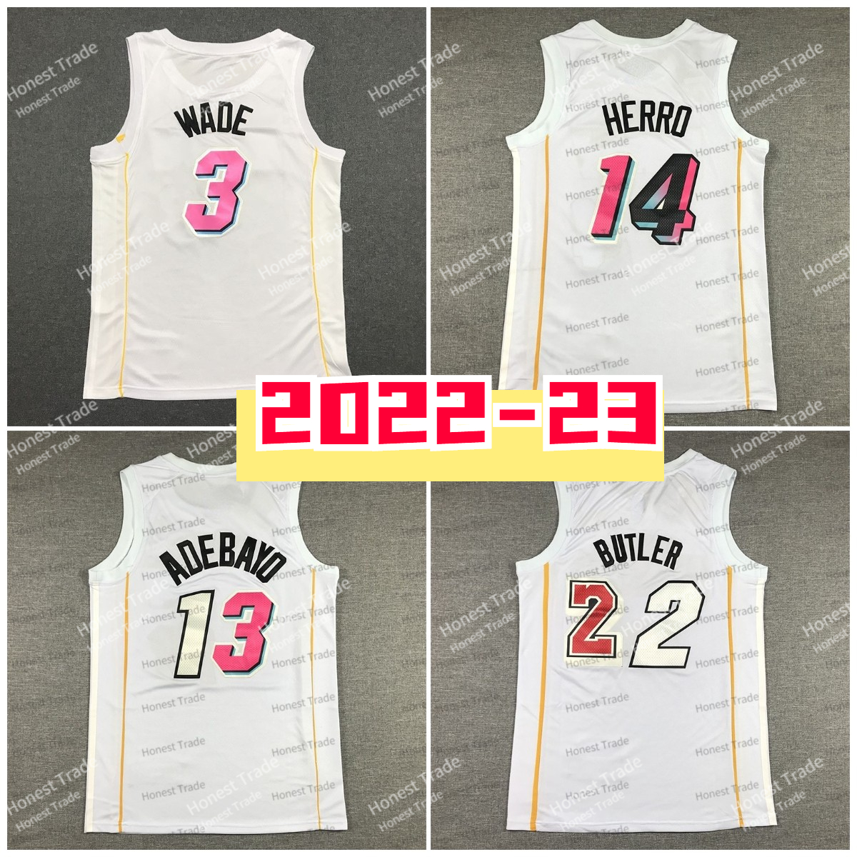 New 14 Tyler Herro Basketball Jersey 13 Bam Dwyane Adebayo Jimmy Wade Butler White 2023 Mens Jerseys, Men jersey
New 14 Tyler Herro Basketball Jersey 13 Bam Dwyane Adebayo Jimmy Wade Butler White 2023 Mens Jerseys, Men jersey